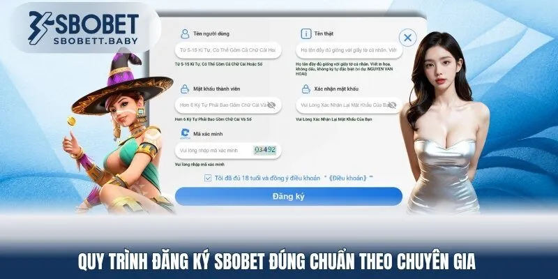 Các bước đăng ký đơn giản với quy trình 3 bước nhanh