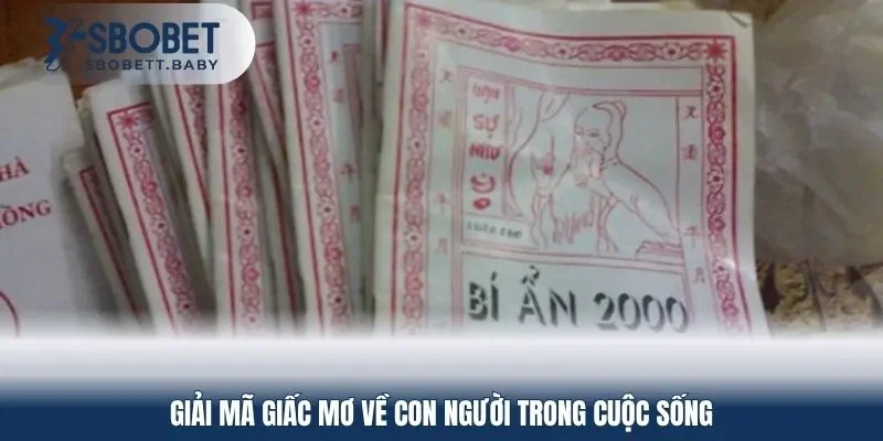 Giải mã giấc mơ về con người trong cuộc sống