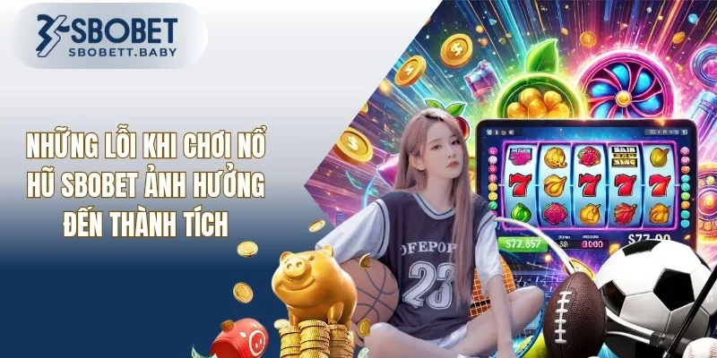 Những Lỗi Khi Chơi Nổ Hũ SBOBET Ảnh Hưởng Đến Thành Tích